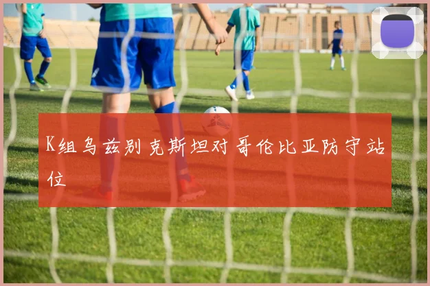 K组乌兹别克斯坦对哥伦比亚防守站位